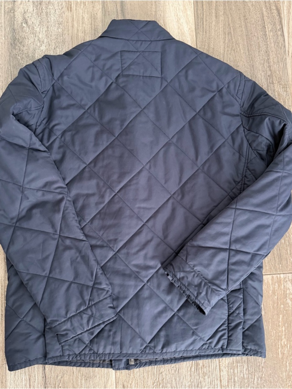 Quilted J Crew Sussex Barn Chore Jacket Sz XL Navy - Picture 3 of 10